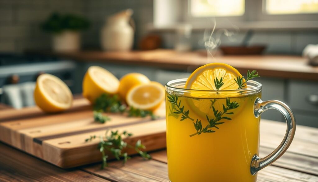 Recette de tisane au thym et citron Recette de tisane au thym et citron