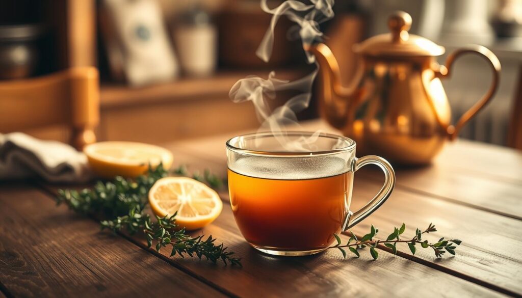 Tisane de thym aux moments stratégiques Tisane de thym aux moments stratégiques