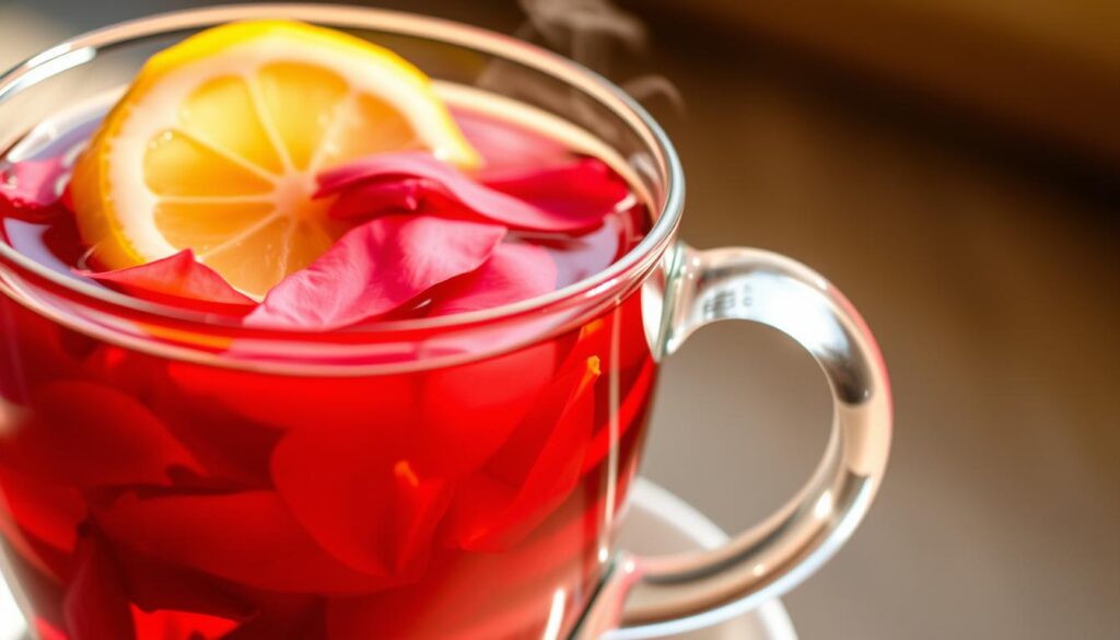 Tisane Hibiscus au Miel et Citron