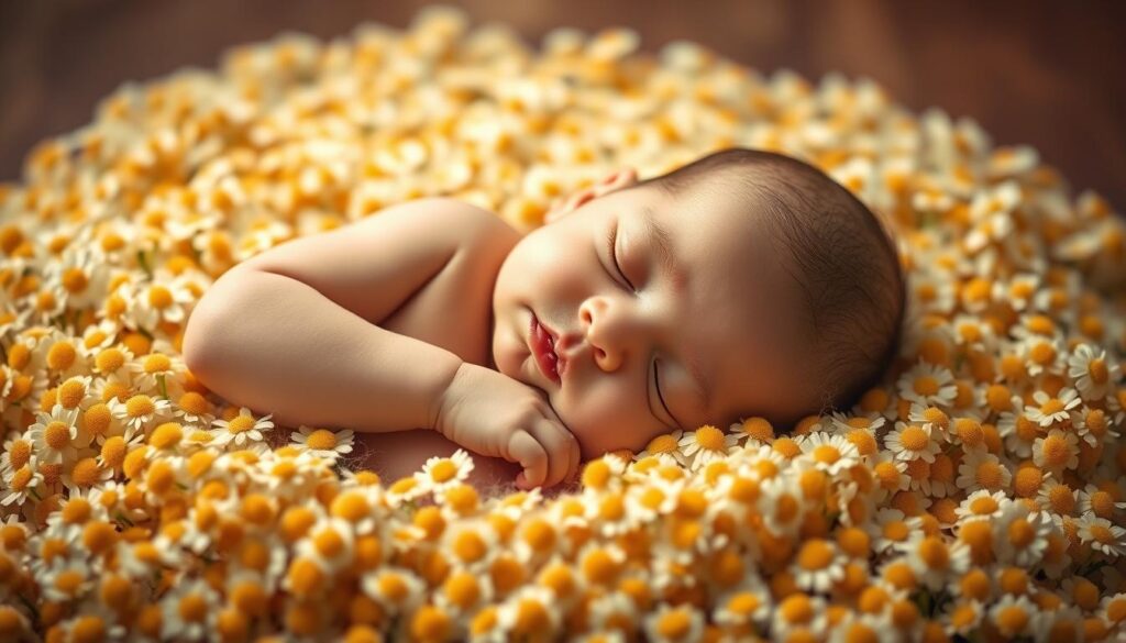 bienfaits camomille pour bébé