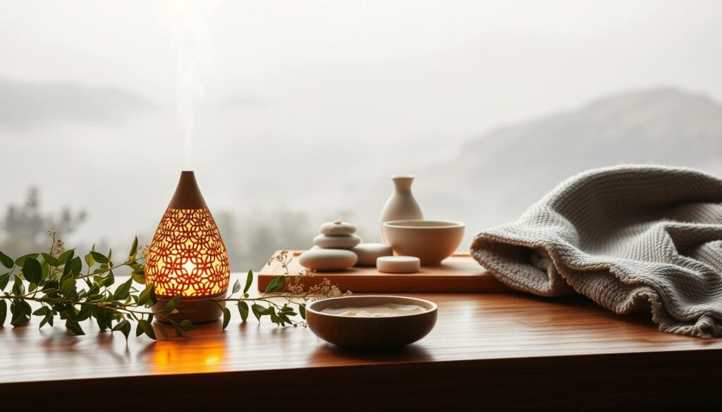 diffusion huile essentielle cèdre atlas relaxation