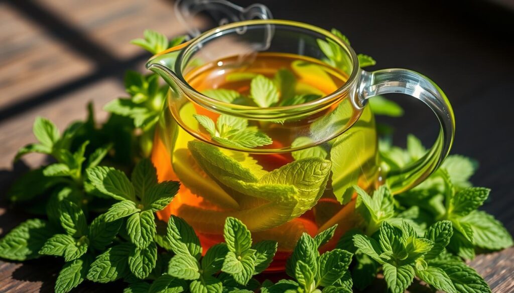 infusion menthe poivrée personnalisée