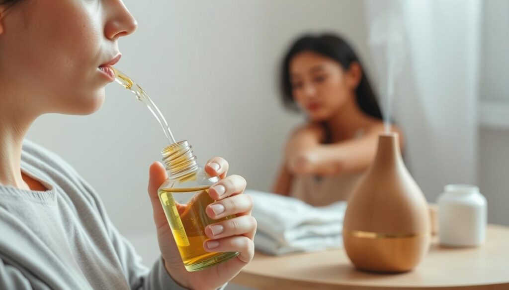 modes application inhalation massage diffusion