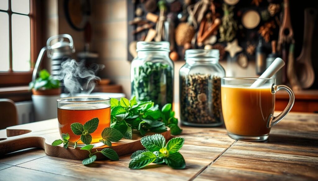 recette tisane maison menthe poivre