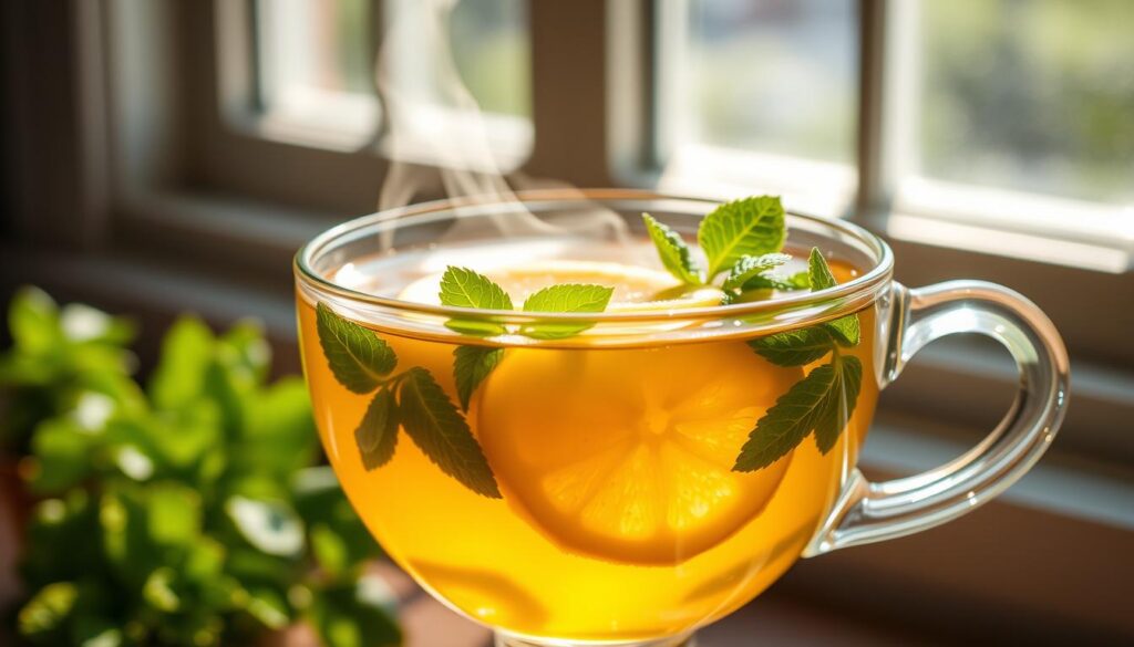 tisane digestive menthe citron
