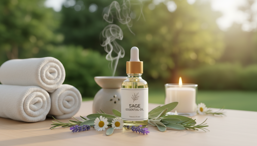 importance huile essentielle sauge aromatherapie